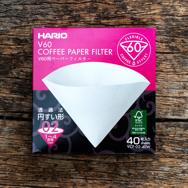 Hario V60 paper filters