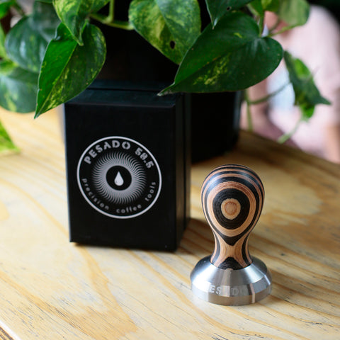 Pesado 58.5mm Raya tamper